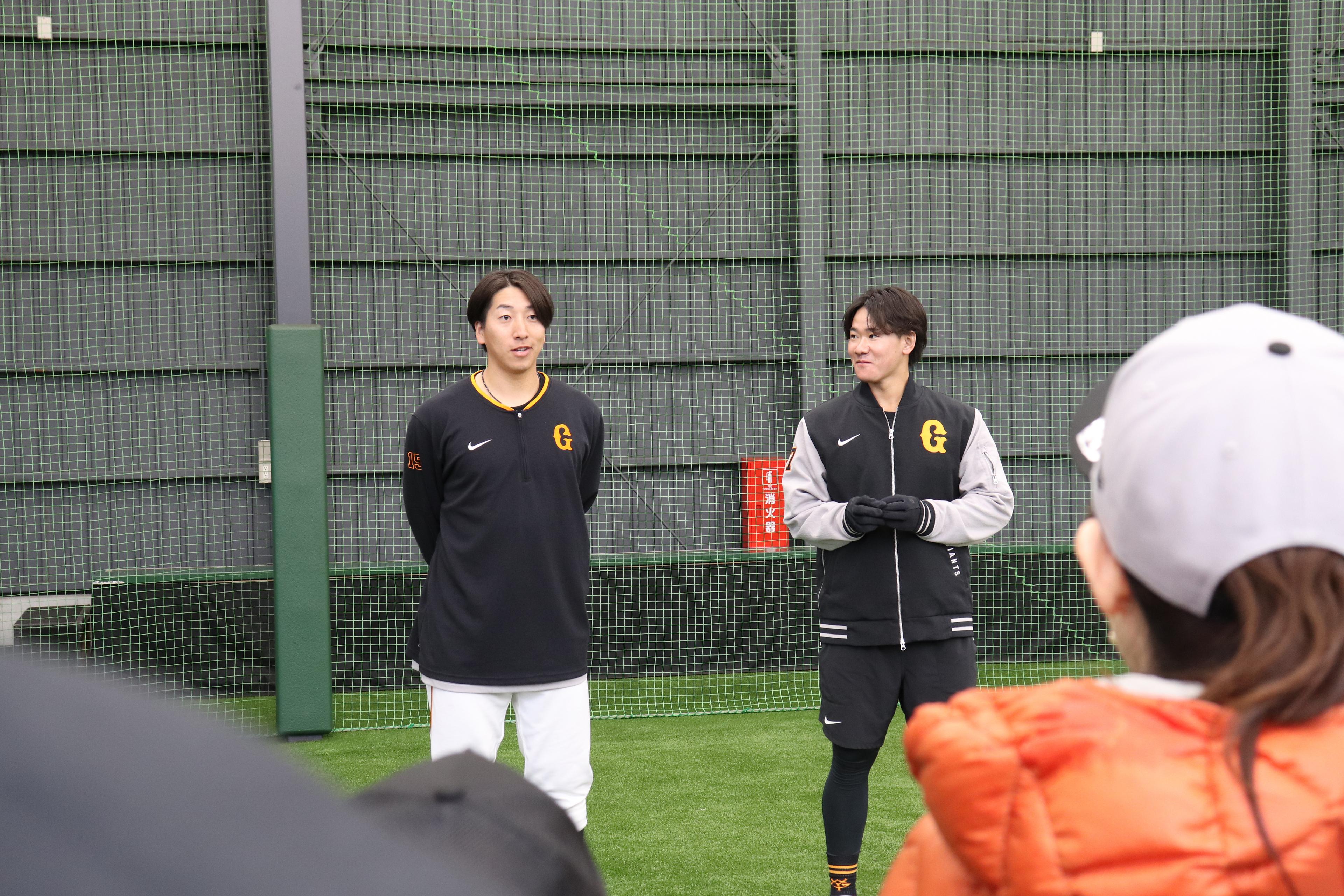 大勢投手＆井上投手と交流！シーズンシートオーナー「宮崎キャンプ