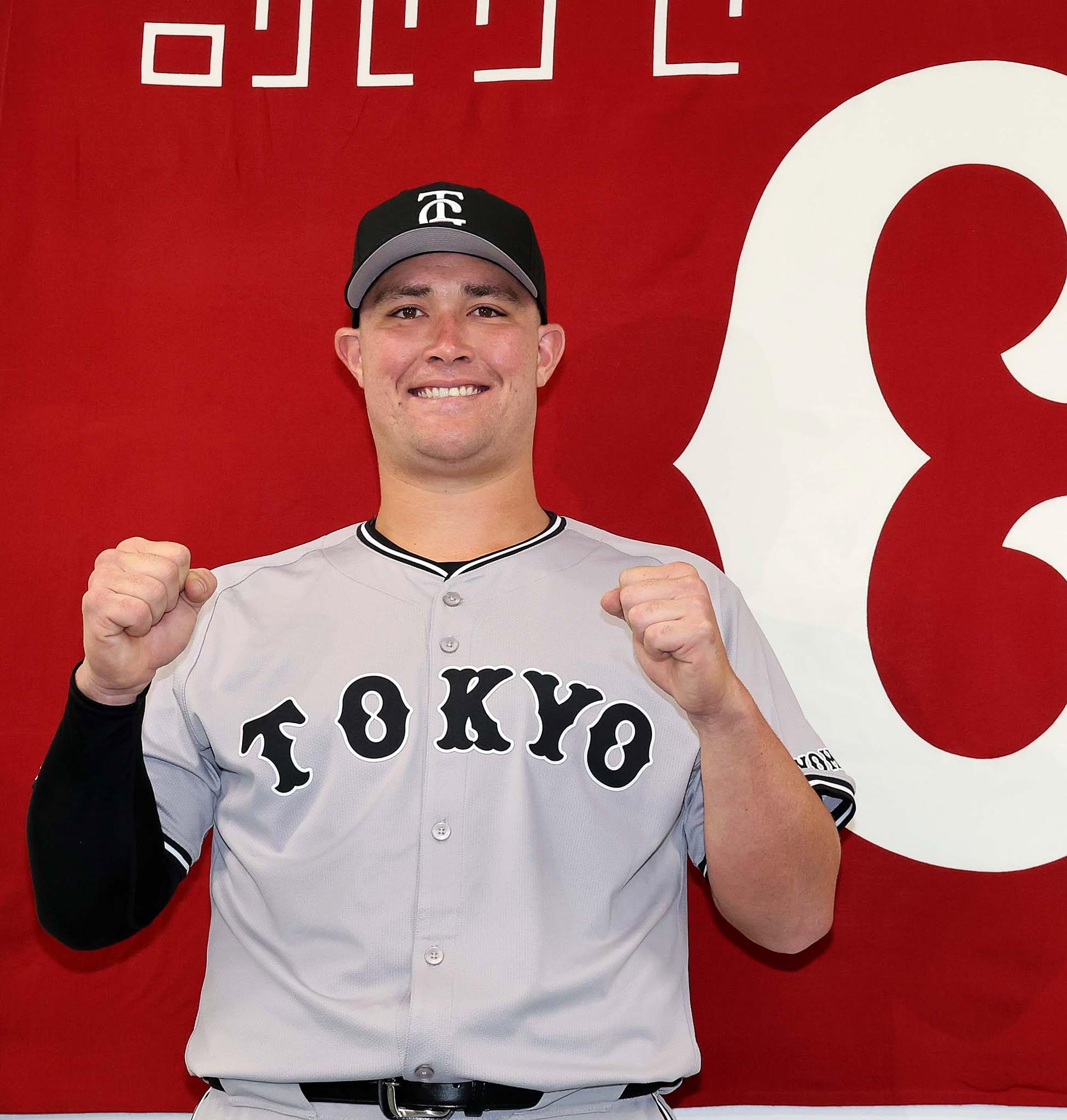 リチャード選手が会見「ジャイアンツの一員になれるのは喜び」 | 読売