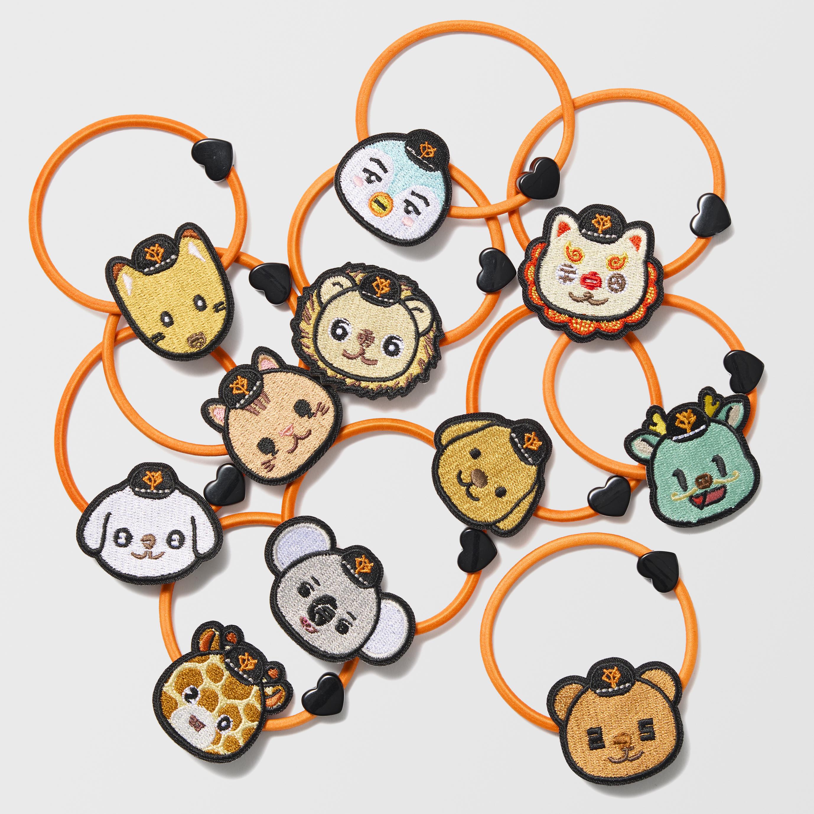＜シークレット＞刺繍へアゴム［22種］