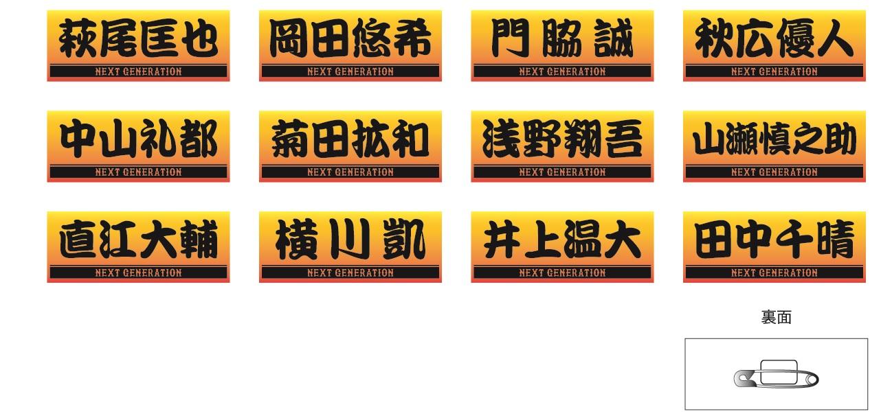 7月1日のイースタン・リーグ公式戦（ひたちなか市）で公式グッズ