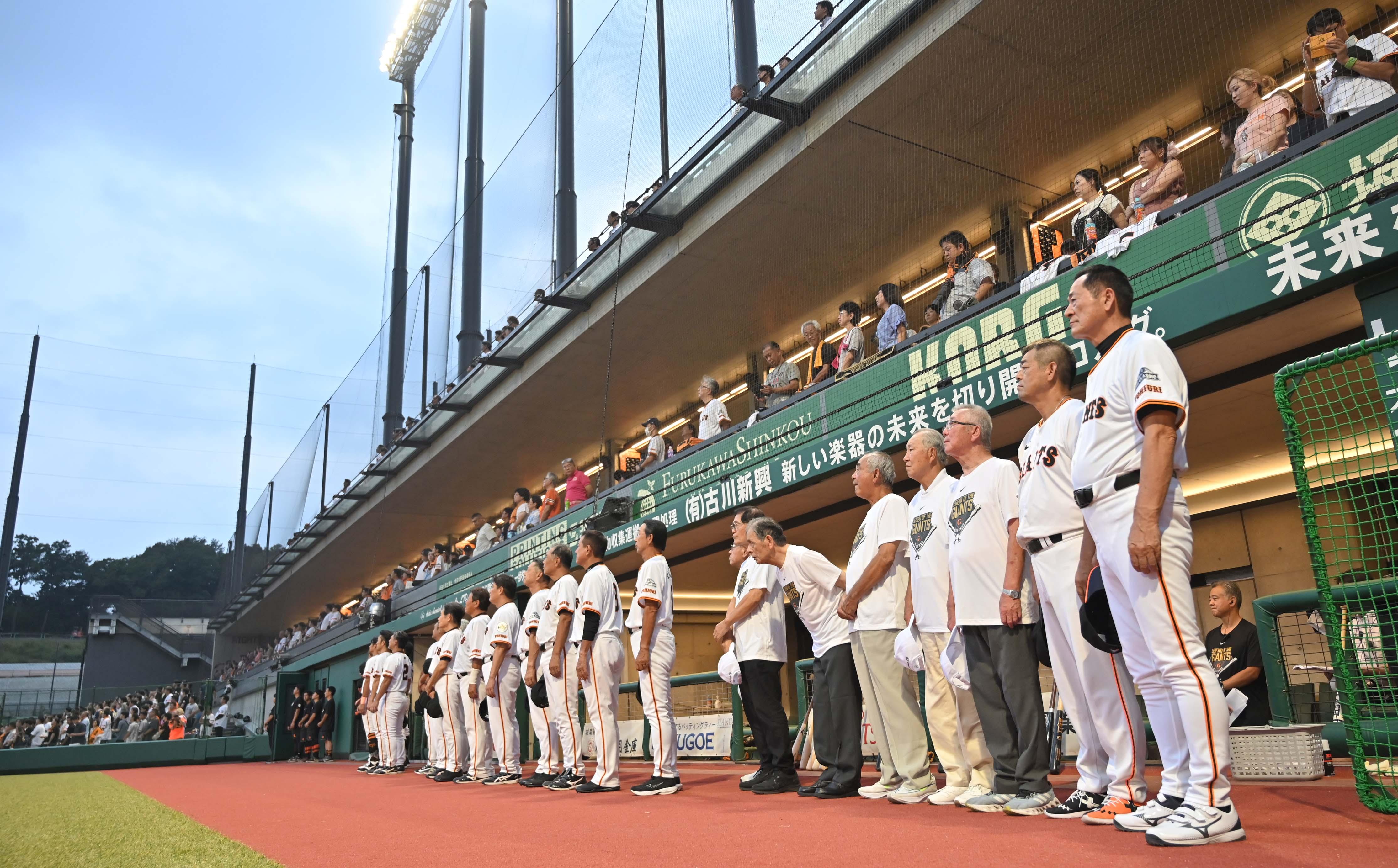 8月16日「長嶋茂雄終身名誉監督追悼試合」のキービジュアルを