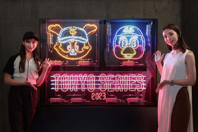 L*J様 つば九郎 LED ネオンライト 8月22日～24日は「TOKYOシリーズ」 ジャビット＆つば九郎の