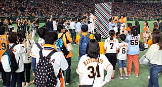 練習見学や球場スタッフ体験！6、7月オープンフィールド参加者募集