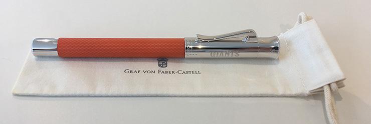 万年筆　　【GIANTS 】 ジャイアンツオリジナル万年筆が新登場 世界初のブランド筆記具