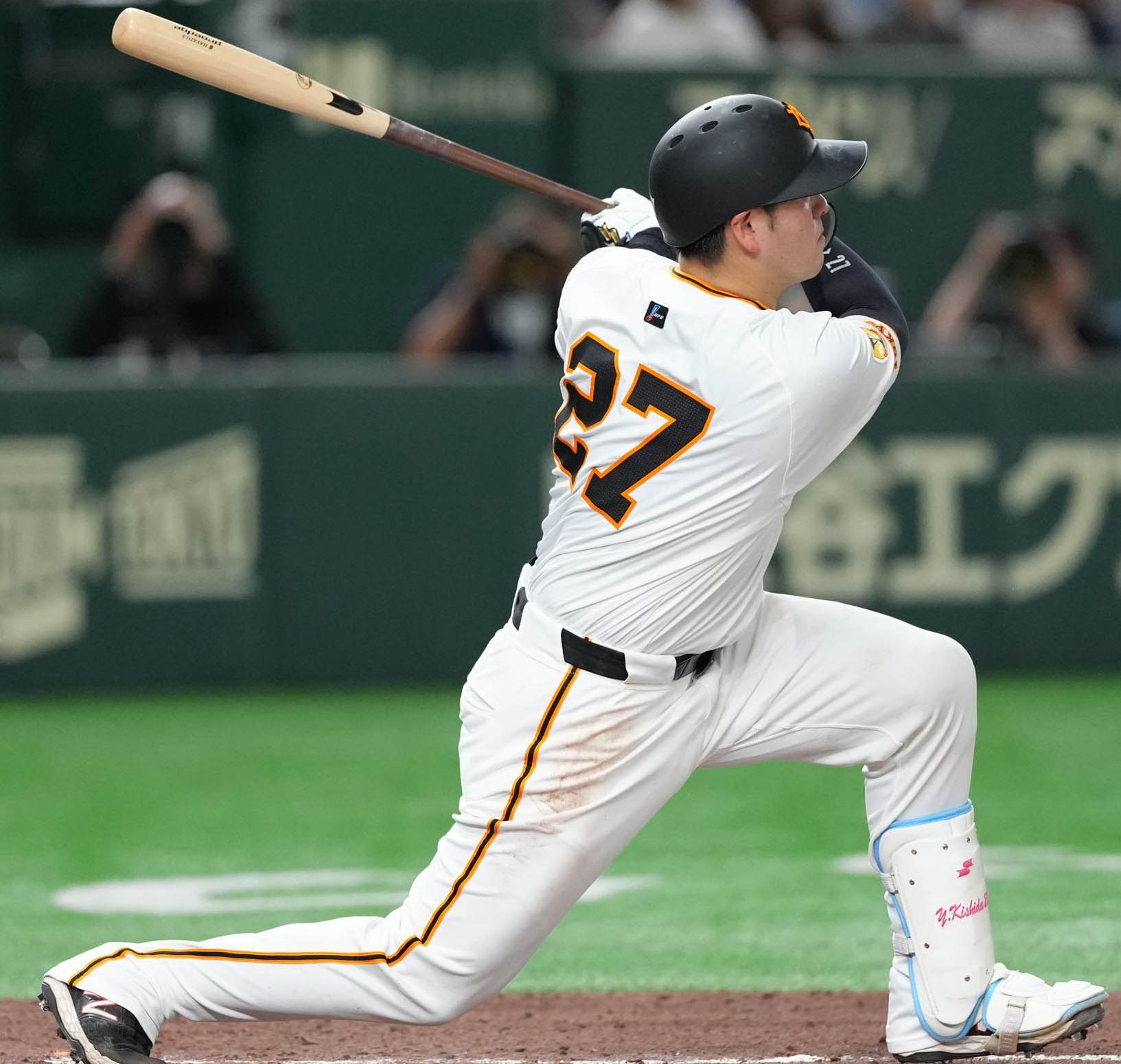 【新品未開封】岸田行倫選手　読売ジャイアンツ　巨人軍　レプリカユニフォーム　M ジャイアンツ公式】 岸田行倫｜GIANTS公式通販