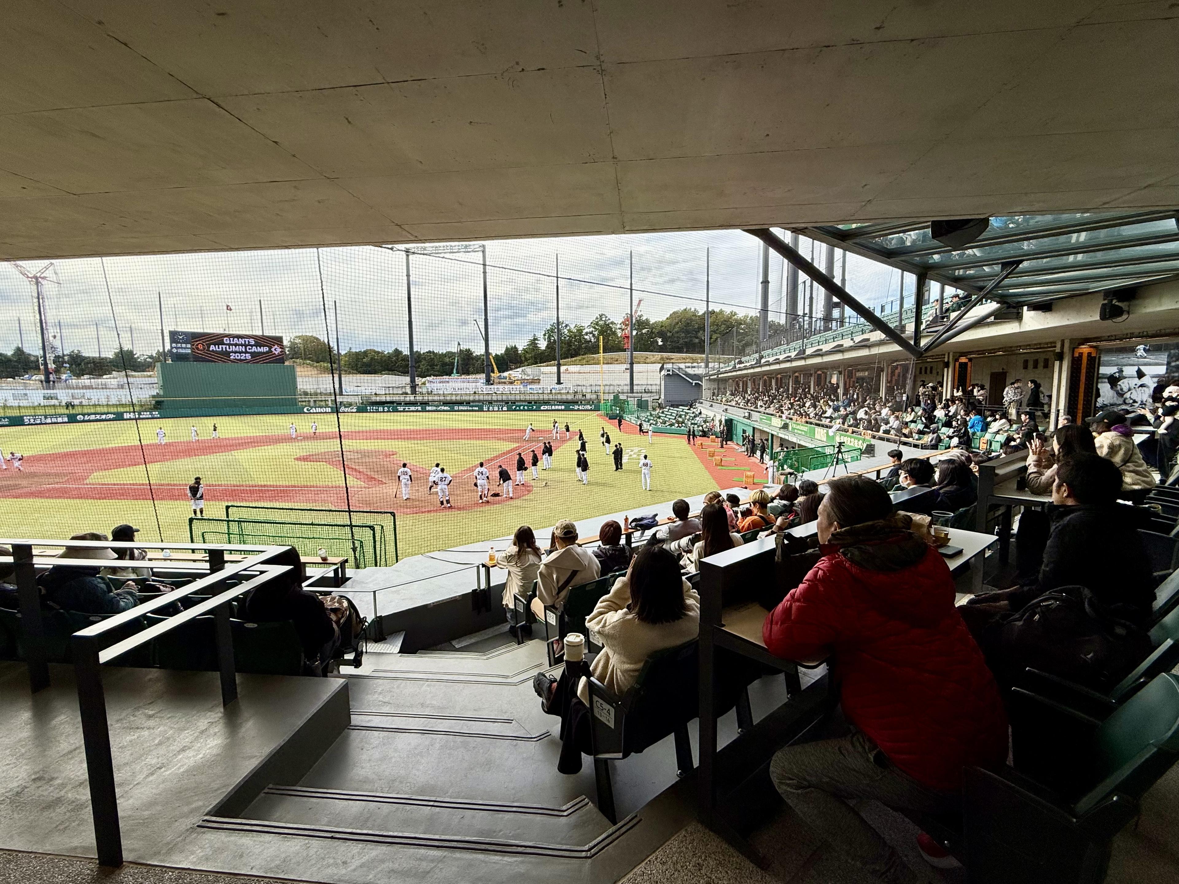 唯一無二東京読売巨人軍アメリカキャンプ 写真 キャンプ初日に1,442人が来場～Gタウン | 読売ジャイアンツ（巨人軍