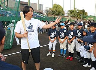 松井秀喜さんがG球場で野球教室 | 読売ジャイアンツ（巨人軍）公式サイト