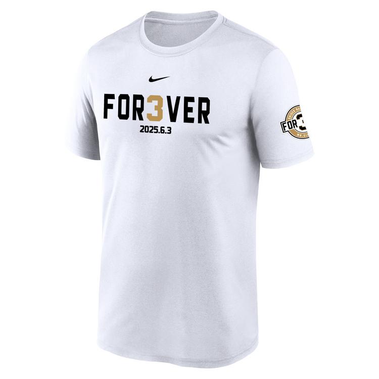 読売ジャイアンツ 背番号Tシャツ ［FOR3VER］ ホワイト #3 長嶋茂雄 6月3日に「FOR3VER 6.3～長嶋茂雄～」を開催 | 読売ジャイアンツ（巨人