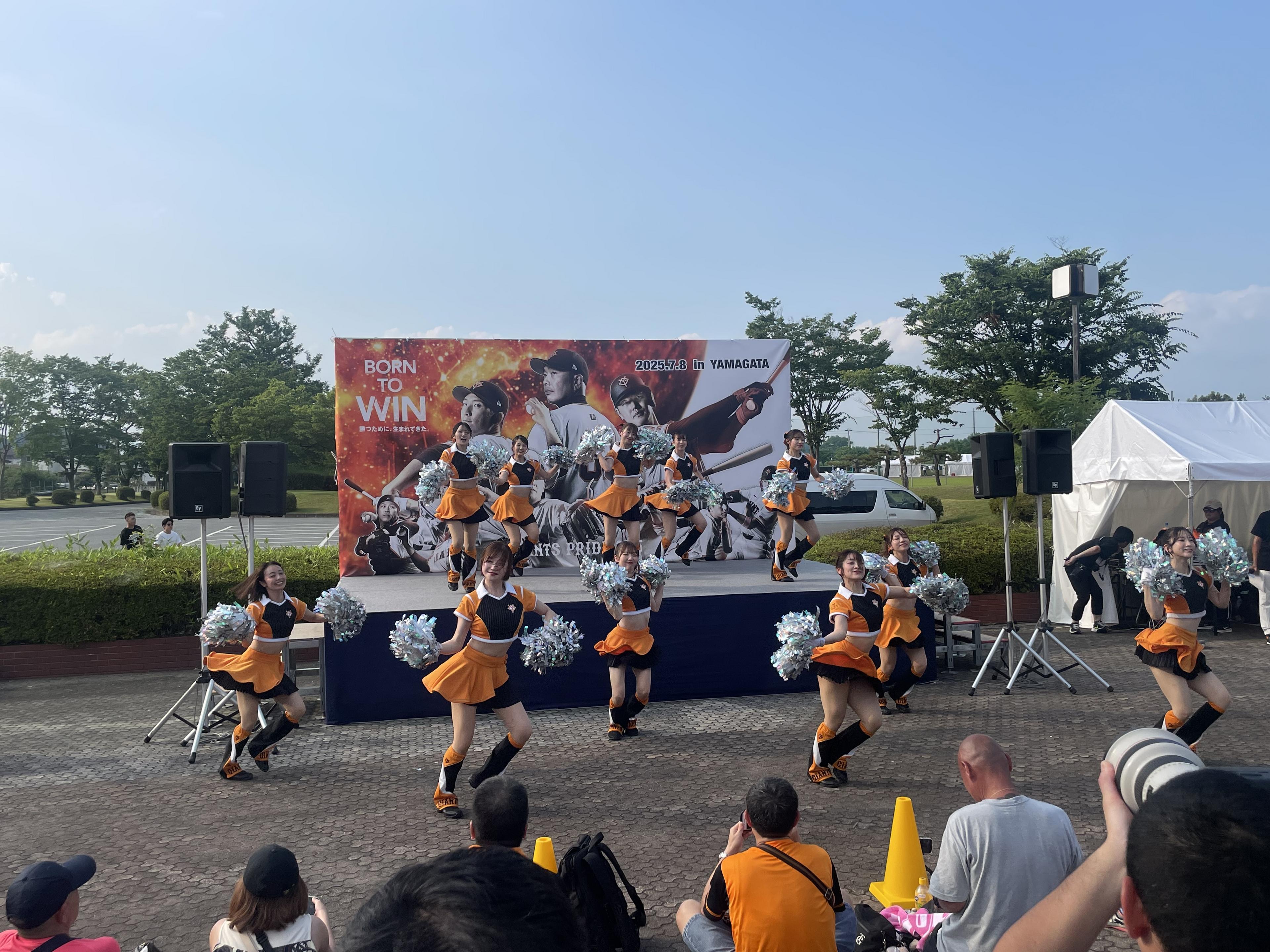 山形のGスクエアに200人 「坂本シート」も実施 | 読売ジャイアンツ