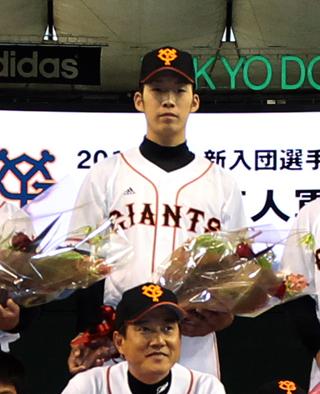 29日の「NEWS ZERO」でドラフト1位・松本竜也投手