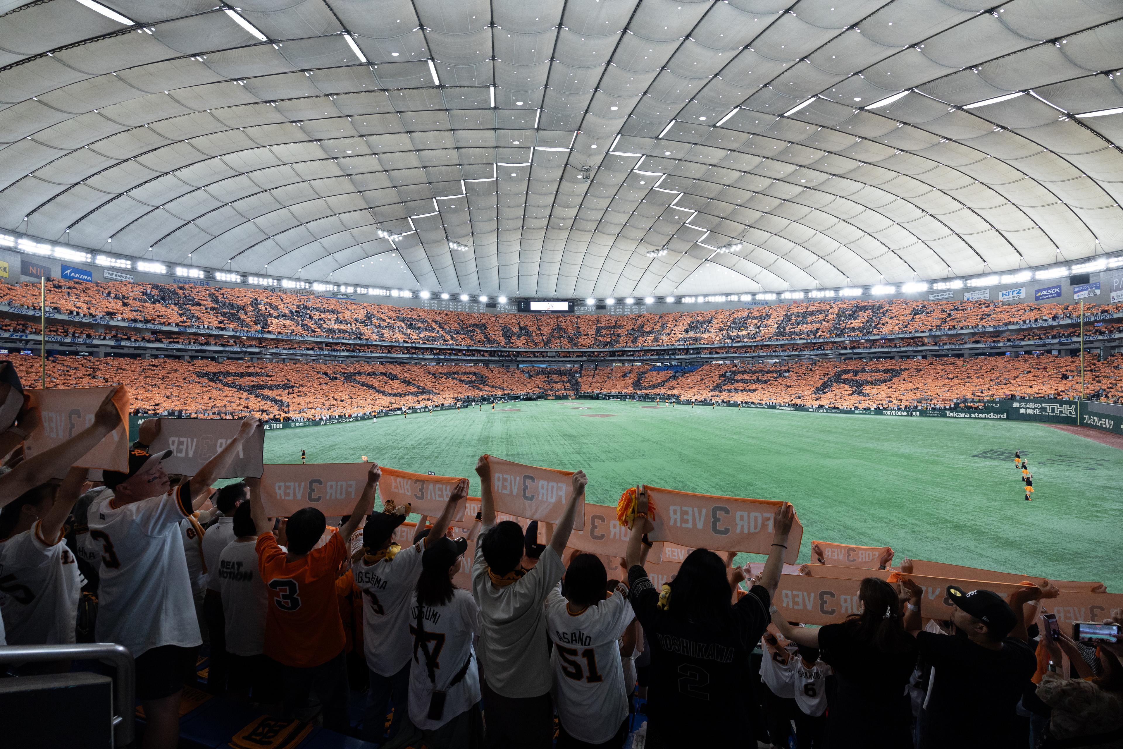 ファンも一体「アランチョ・ネロ」～長嶋さん追悼試合 | 読売